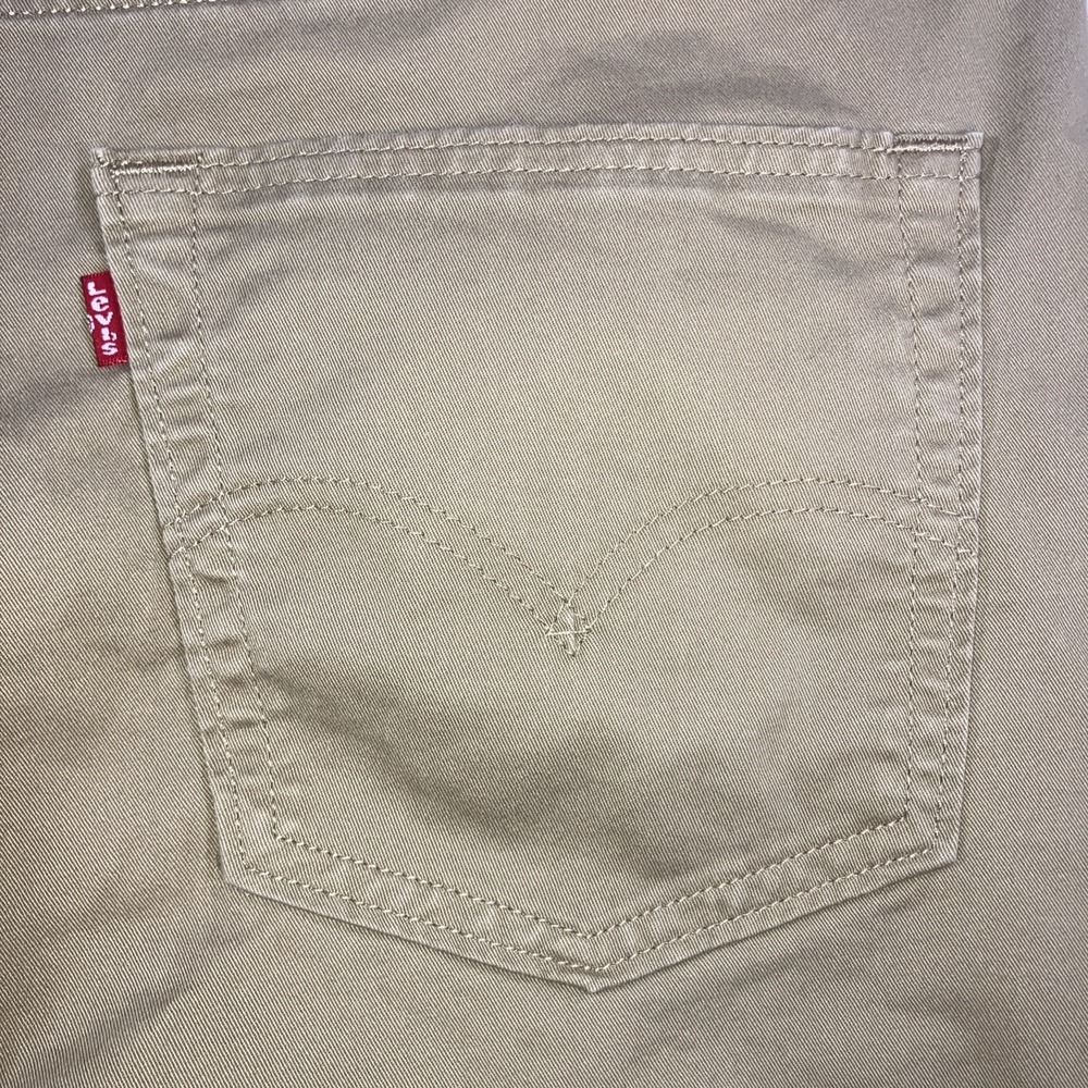 Levis 511 Pants Mens 38x32 (39.5x27.5 Actual) Slim Fit Khaki Tech Stretch - Picture 8 of 16